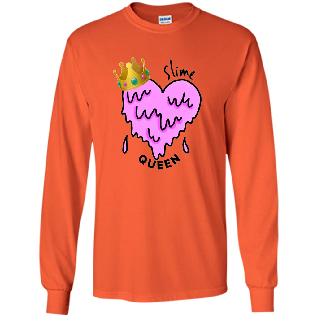 Slime Queen Heart T-Shirt Orange