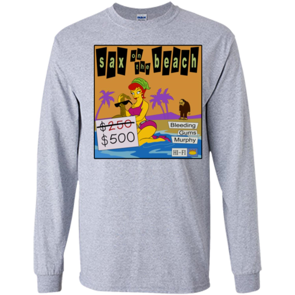 Sax on the Beach Discount Edition T-shirt Sport Grey