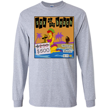 Sax on the Beach Discount Edition T-shirt Sport Grey