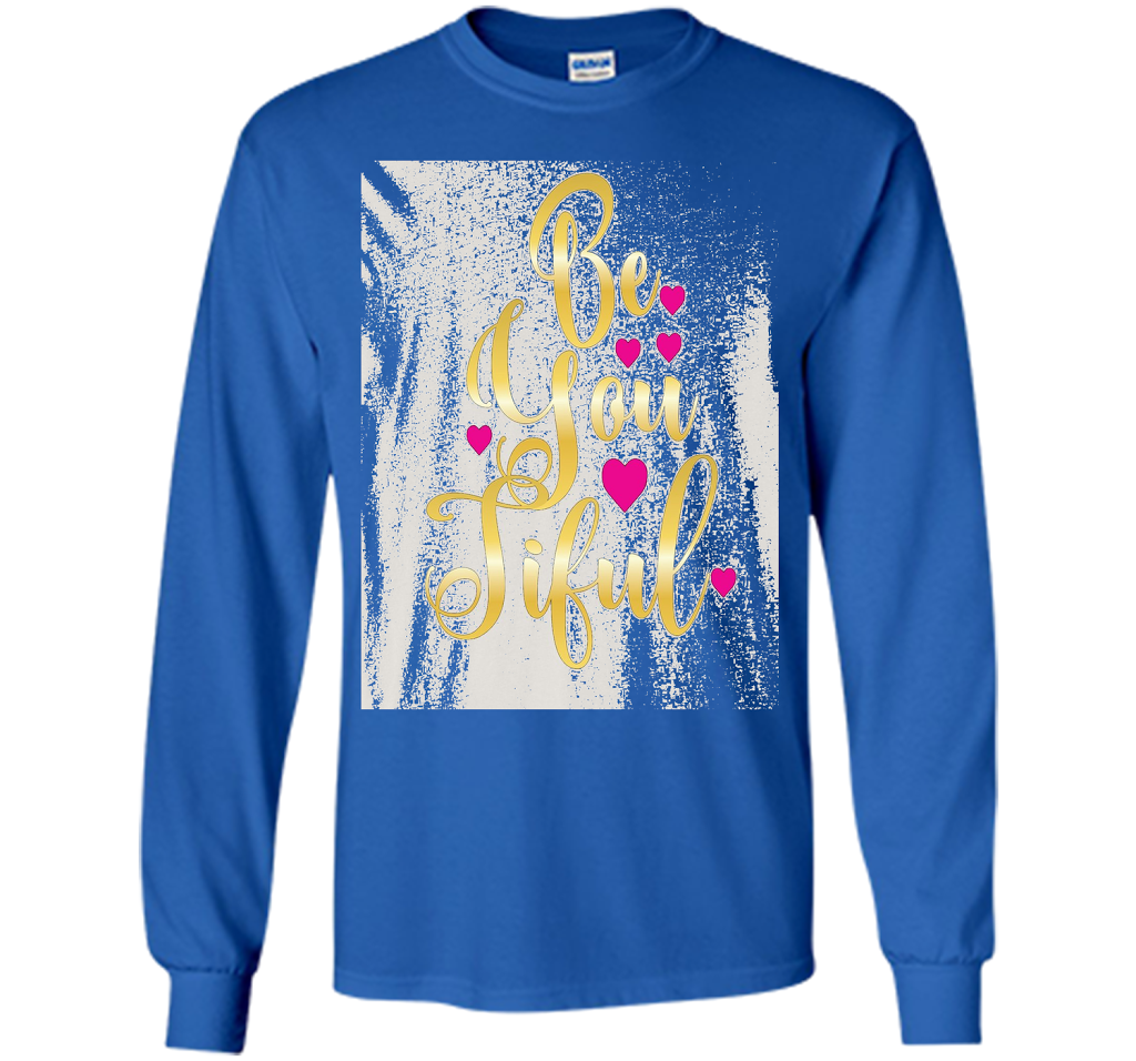 Beautiful Woman T-Shirt shirt Royal