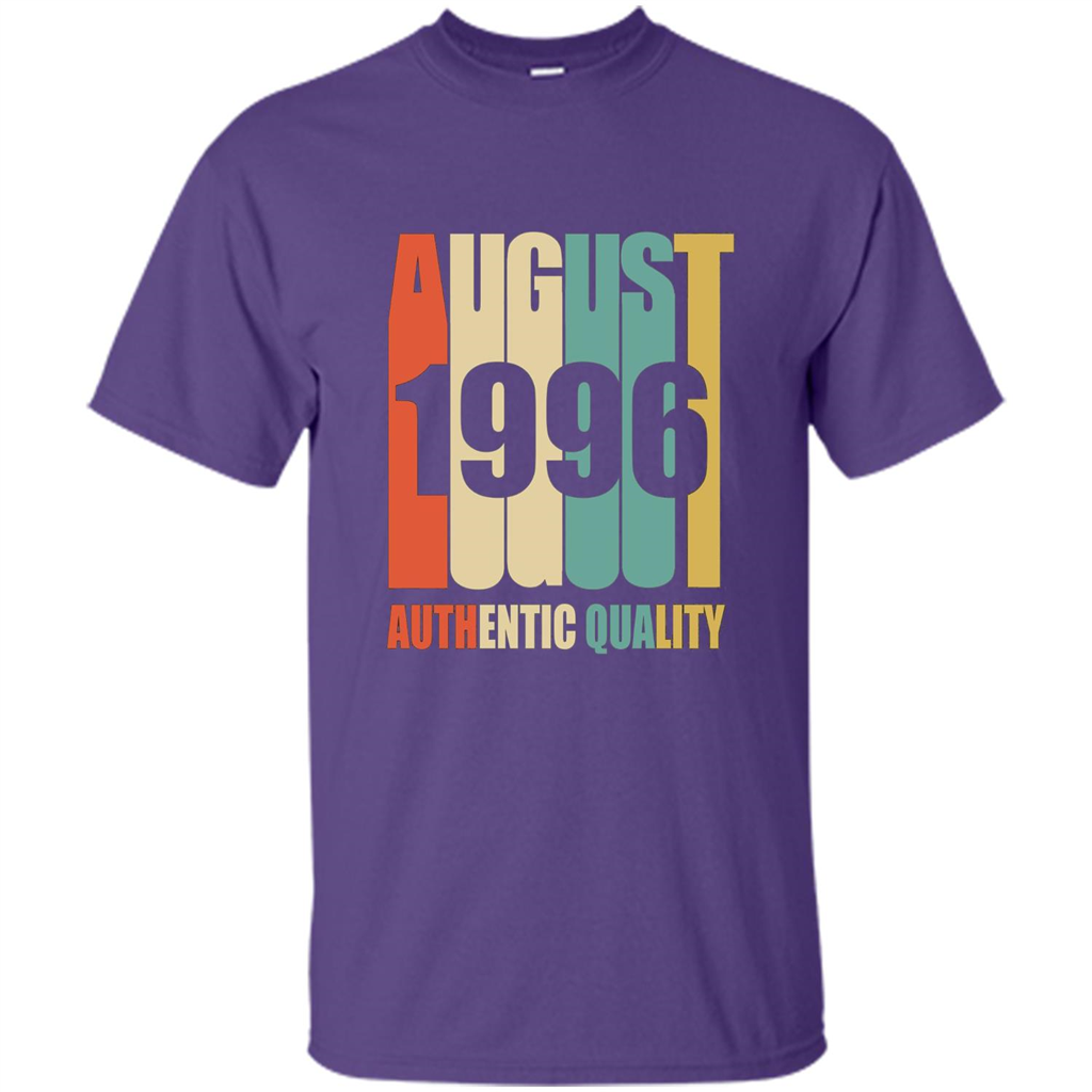 August 1996 Authentic Quality T-shirt Purple