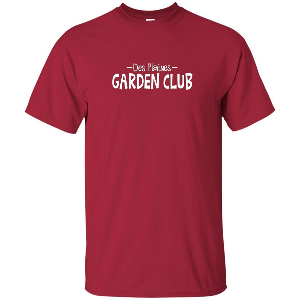Official Des Plaines Garden Club T-Shirt Cardinal
