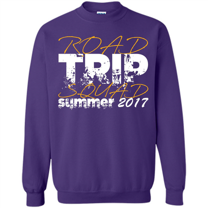 Summer T-shirt Road Trip Squad Summer 2017 Orange