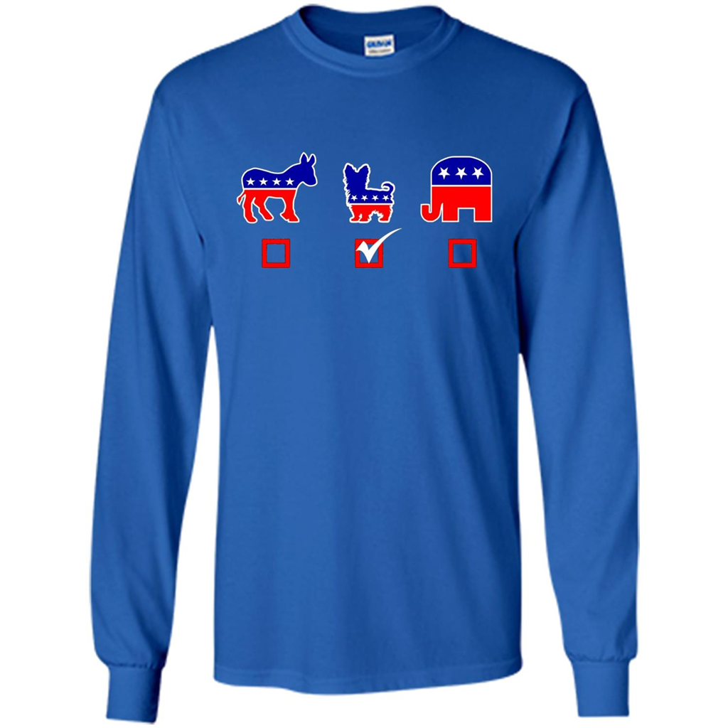 Yorkshire Terrier For President Shirt Yorkie T-shirt