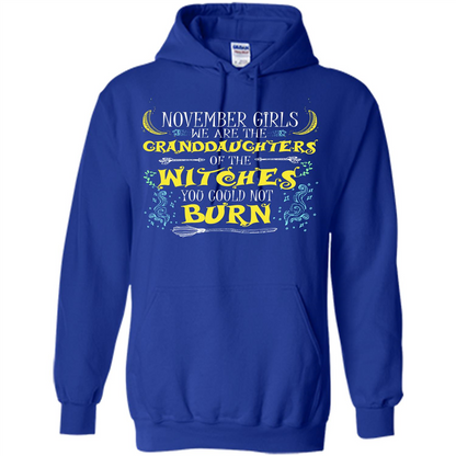 Halloween T-shirt November Girls T-shirt Royal