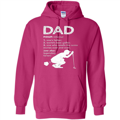 Father's Day T-shirt Funny Dad Definition Heliconia