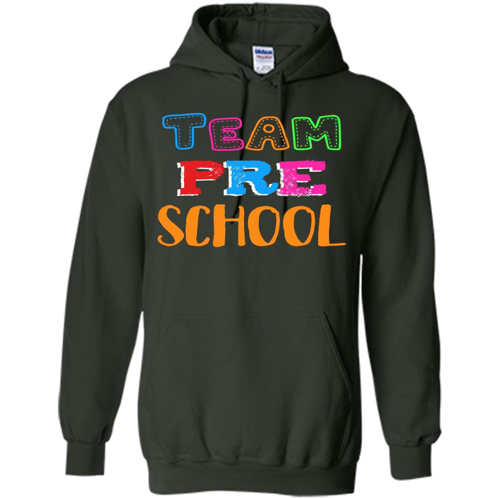 Team Preschool T-shirt Funny For Teachers T-shirt Forest Green