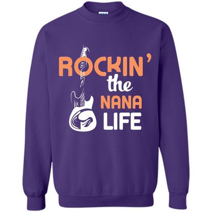 Nana T-shirt Rockin’ The Nana Life Orange
