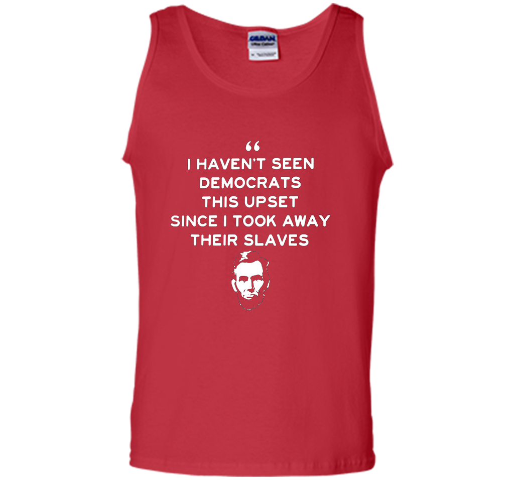 Political T-shirt I Haven't Seen Democrats T-shirt Red