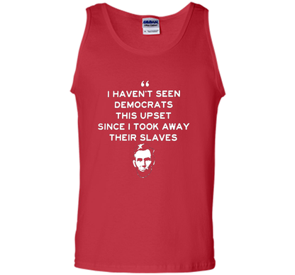 Political T-shirt I Haven't Seen Democrats T-shirt Red