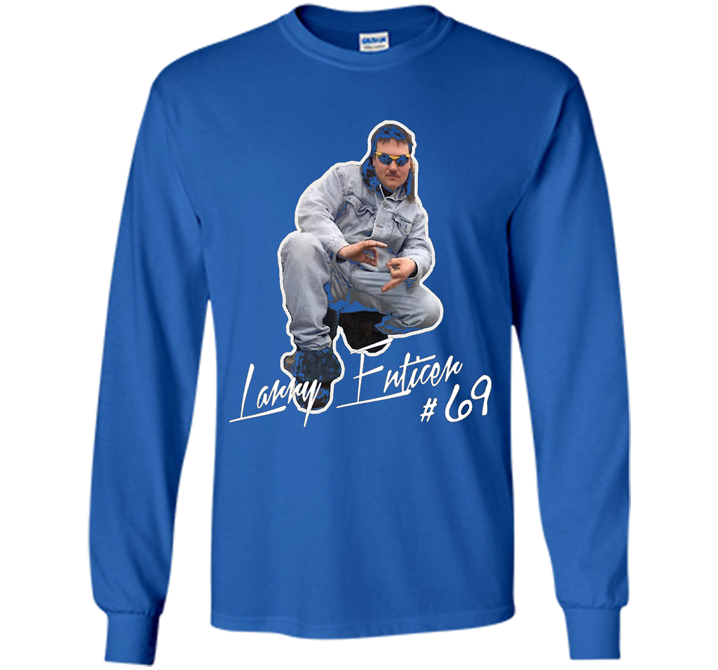 Larry Enticer T-shirt Just Gonna Send It T-shirt Royal