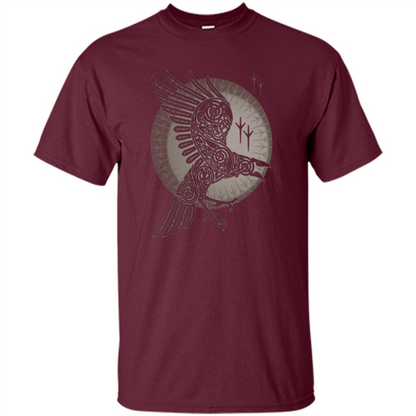 Raven Lover T-shirt Raven Maroon