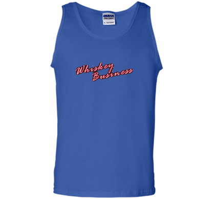 Whiskey Business Drinking 80's T-shirt shirt Royal