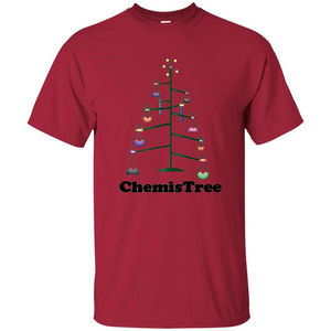 Funny Chemistry T-shirt Chemistree Holidays