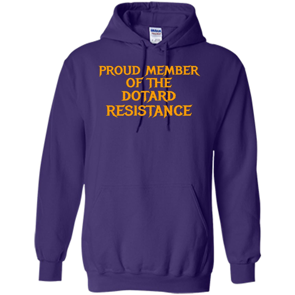 American President T-shirt Proud Member Of The Dotard Resistance T-shirt Purple