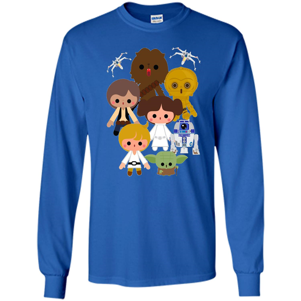 Movies T-shirt Cute Kawaii Style Heroes Premium Graphic T-Shirt Royal