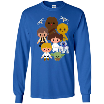 Movies T-shirt Cute Kawaii Style Heroes Premium Graphic T-Shirt Royal