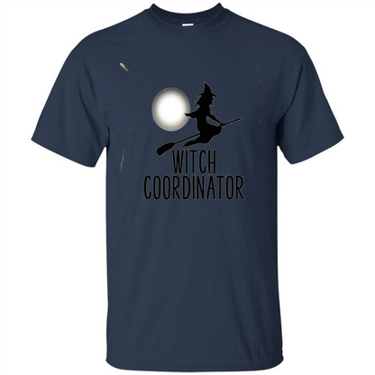 Halloween Witch Coordinator T-Shirt Navy