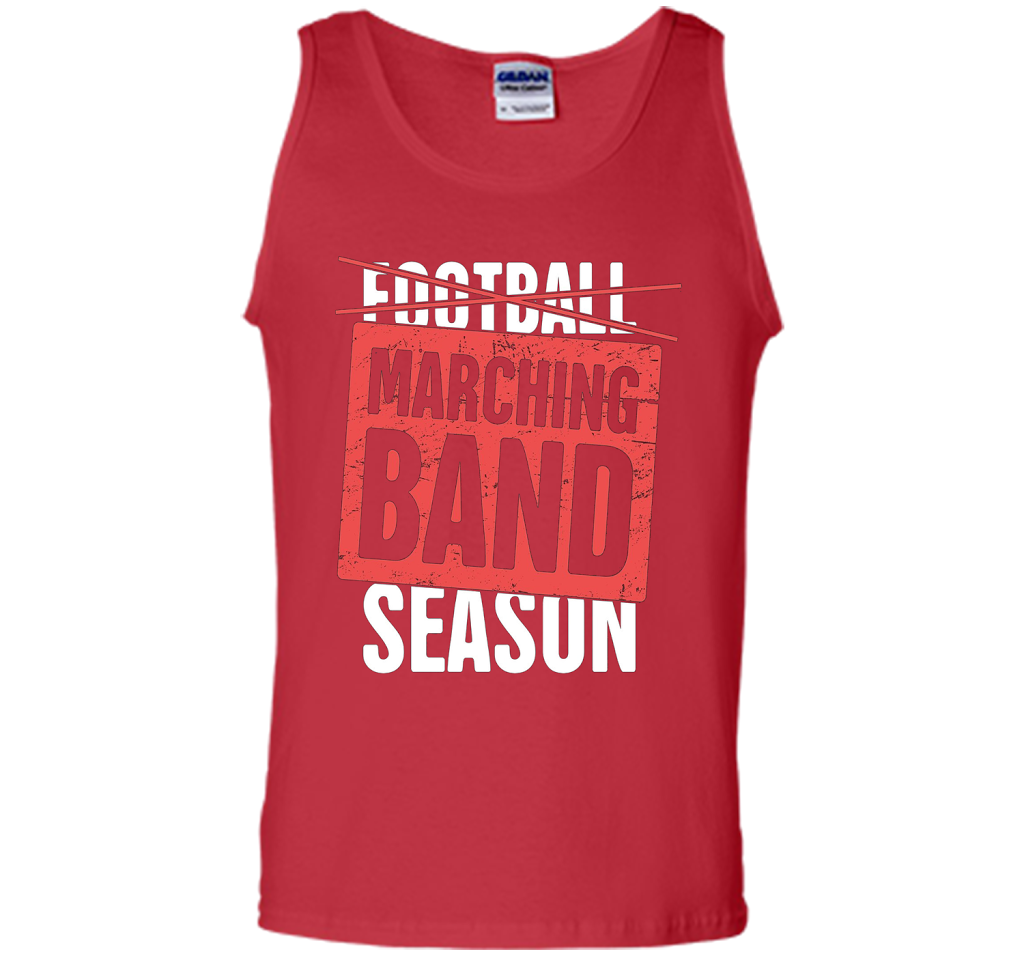 It's Marching Band Season Not Football T-shirt Red