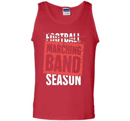 It's Marching Band Season Not Football T-shirt Red