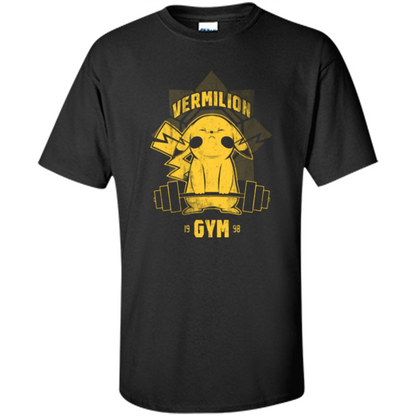Vermilion Gym T-shirt Black