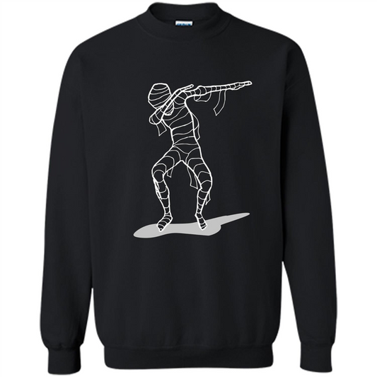Dab Halloween T-shirt Hip Hop Dabbing Dancer T-shirt Black