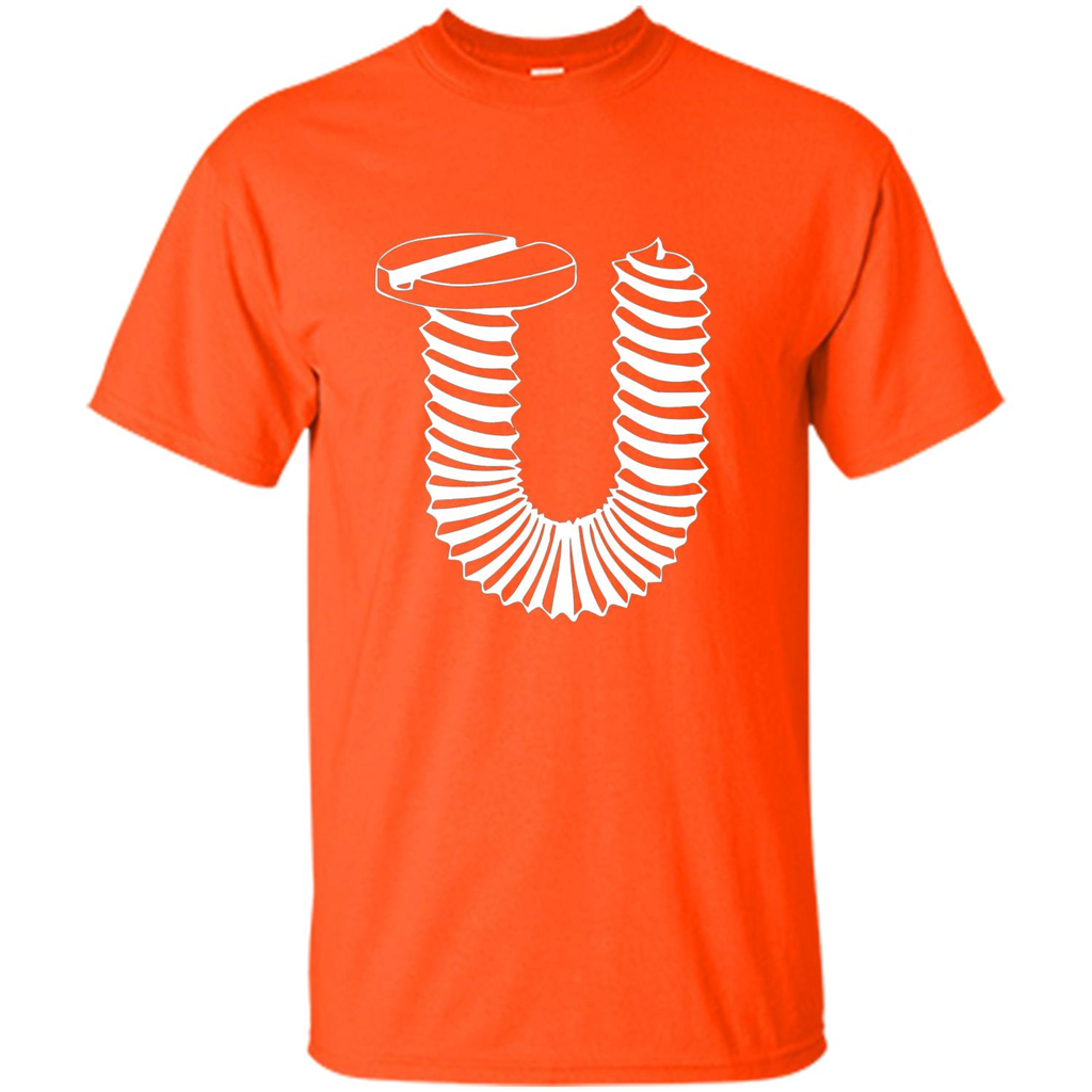 Funny Sarcastic Screw You T-shirt Orange