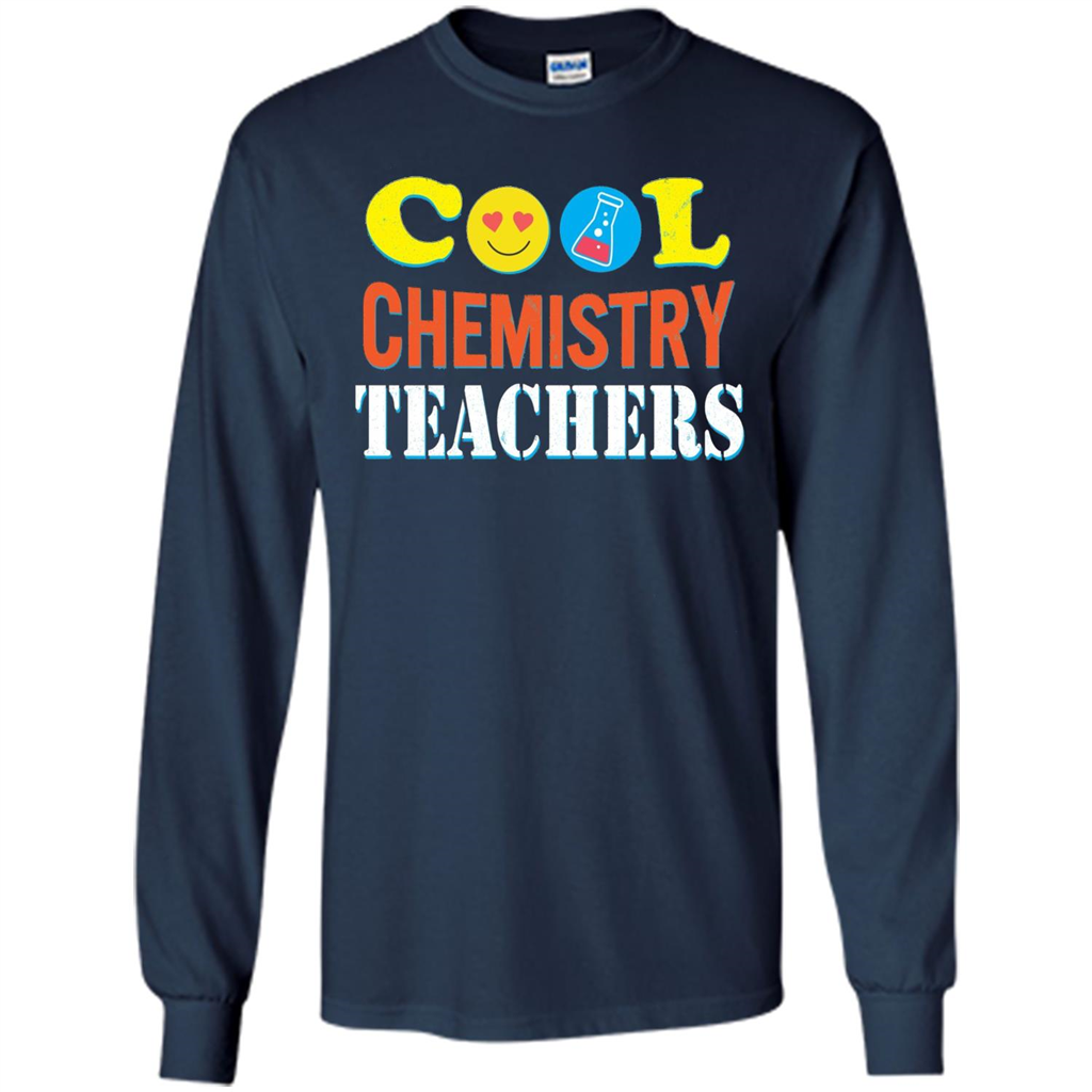 Cool Chemistry Teachers T-shirt Happy Back To School Navy