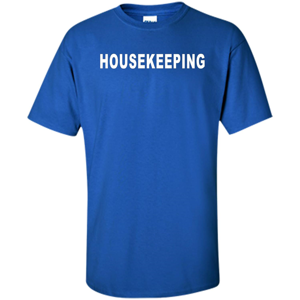 Housekeeping T-shirt Royal