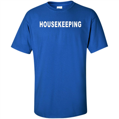 Housekeeping T-shirt Royal