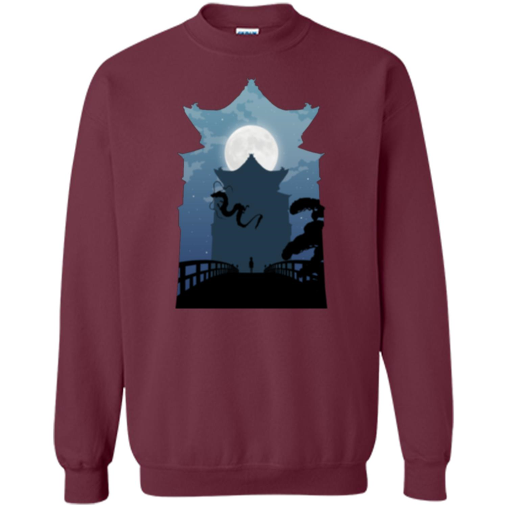 Chinese Dragon T-shirt Maroon