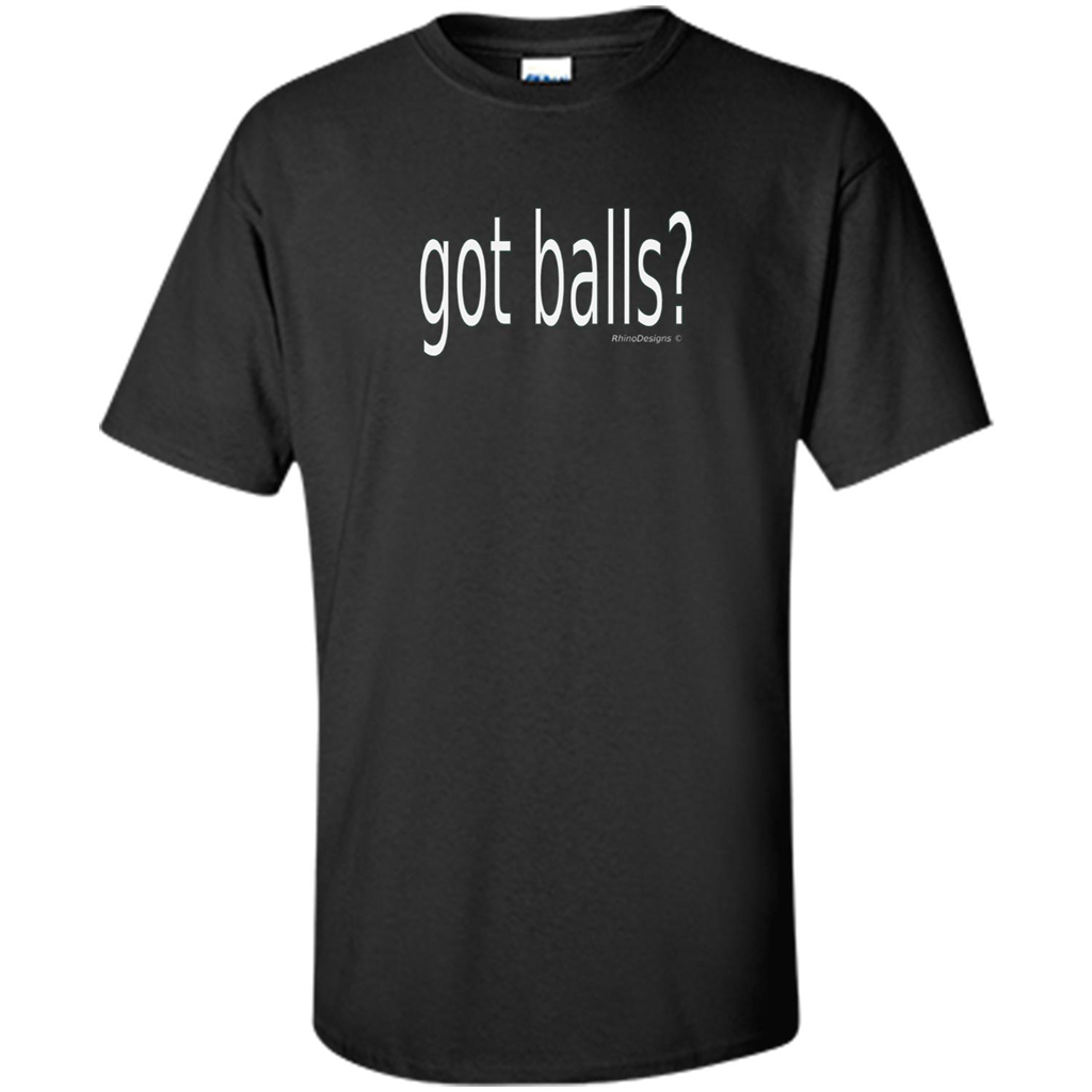 Got Balls Bowling League T-shirt Black