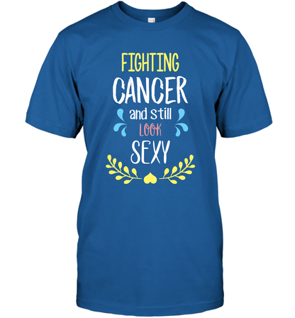 Fight Cancer And Still Look Sexy Shirt T-Shirt T-Shirt Royal