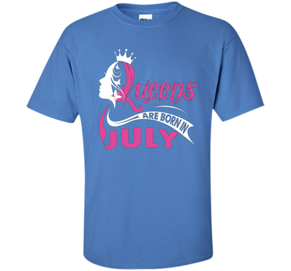 Queens Are Born In July T-shirts t-shirt Iris
