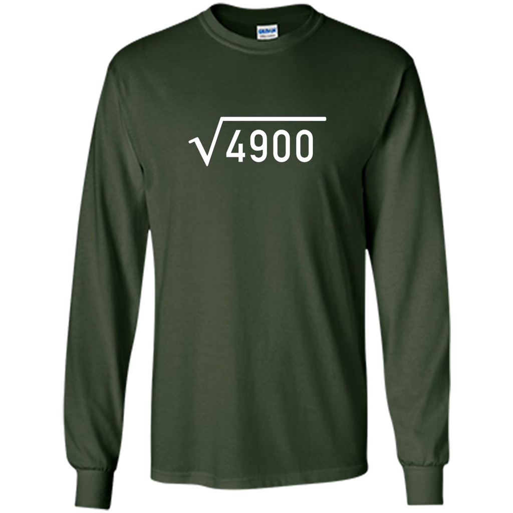 Funny Birthday T-shirt 70th Birthday T-shirt Forest Green