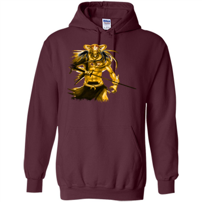 Bleach Hollow Gold T-shirt Maroon