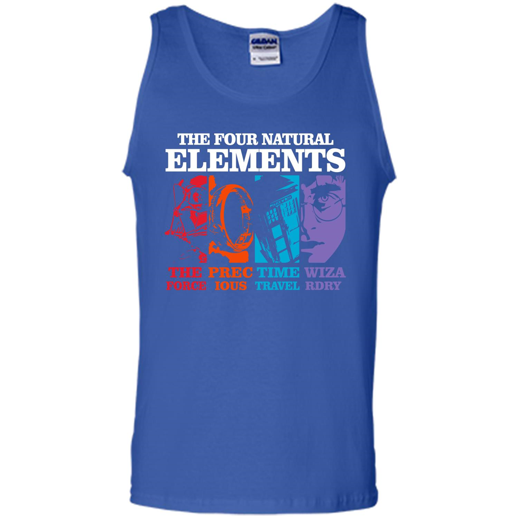 Movie T-shirt The Four Natural Elements T-shirt Royal