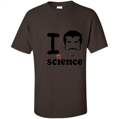 I Love Science T-Shirt Dark Chocolate