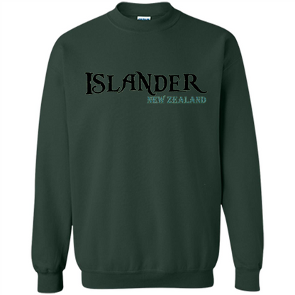 Islander New Zealand T-shirt Forest Green
