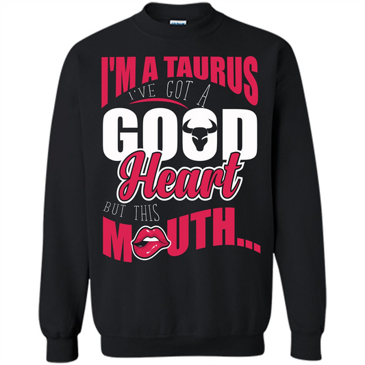 Taurus T-shirt Im A Taurus Ive Got A Good Heart Orange