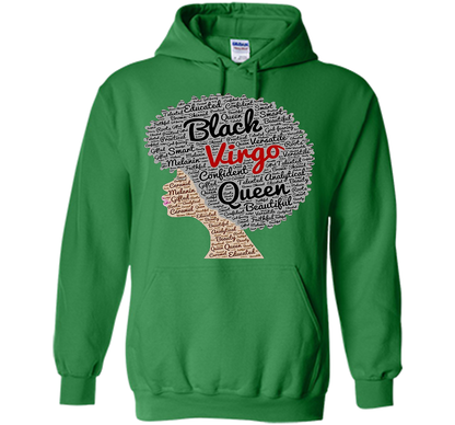 Virgo T-Shirt Black Women T-shirt Irish Green