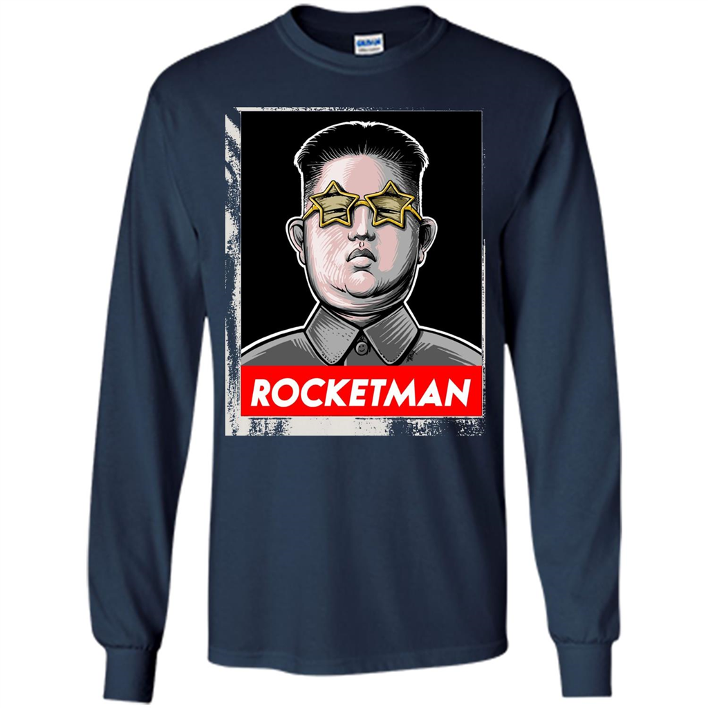 Trump Rocket Man Kim Jong Un North Korea T-shirt