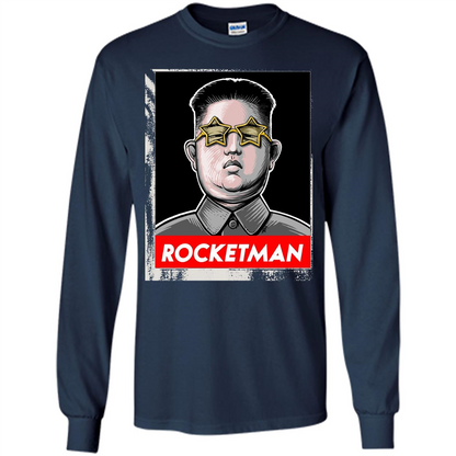 Trump Rocket Man Kim Jong Un North Korea T-shirt