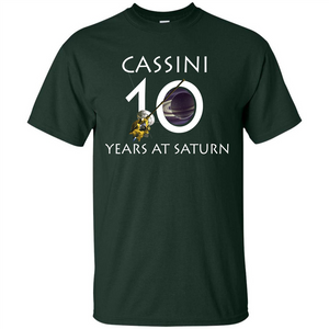 Cassini Grand Finale T-shirt Cassini 10 Years At Saturn T-shirt