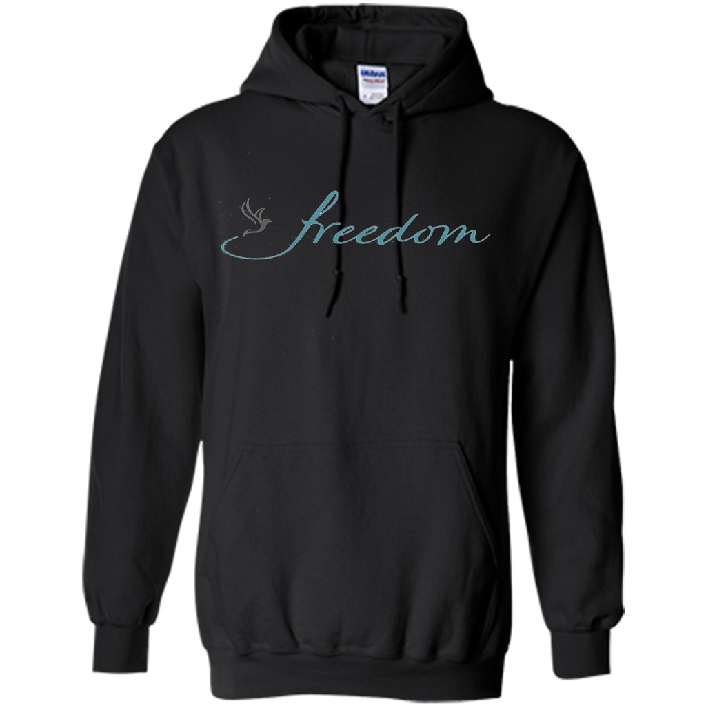 Freedom Dove T-shirt Black