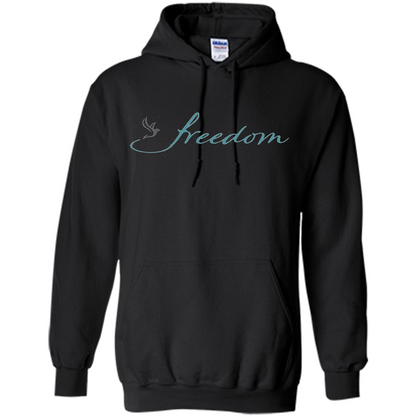 Freedom Dove T-shirt Black