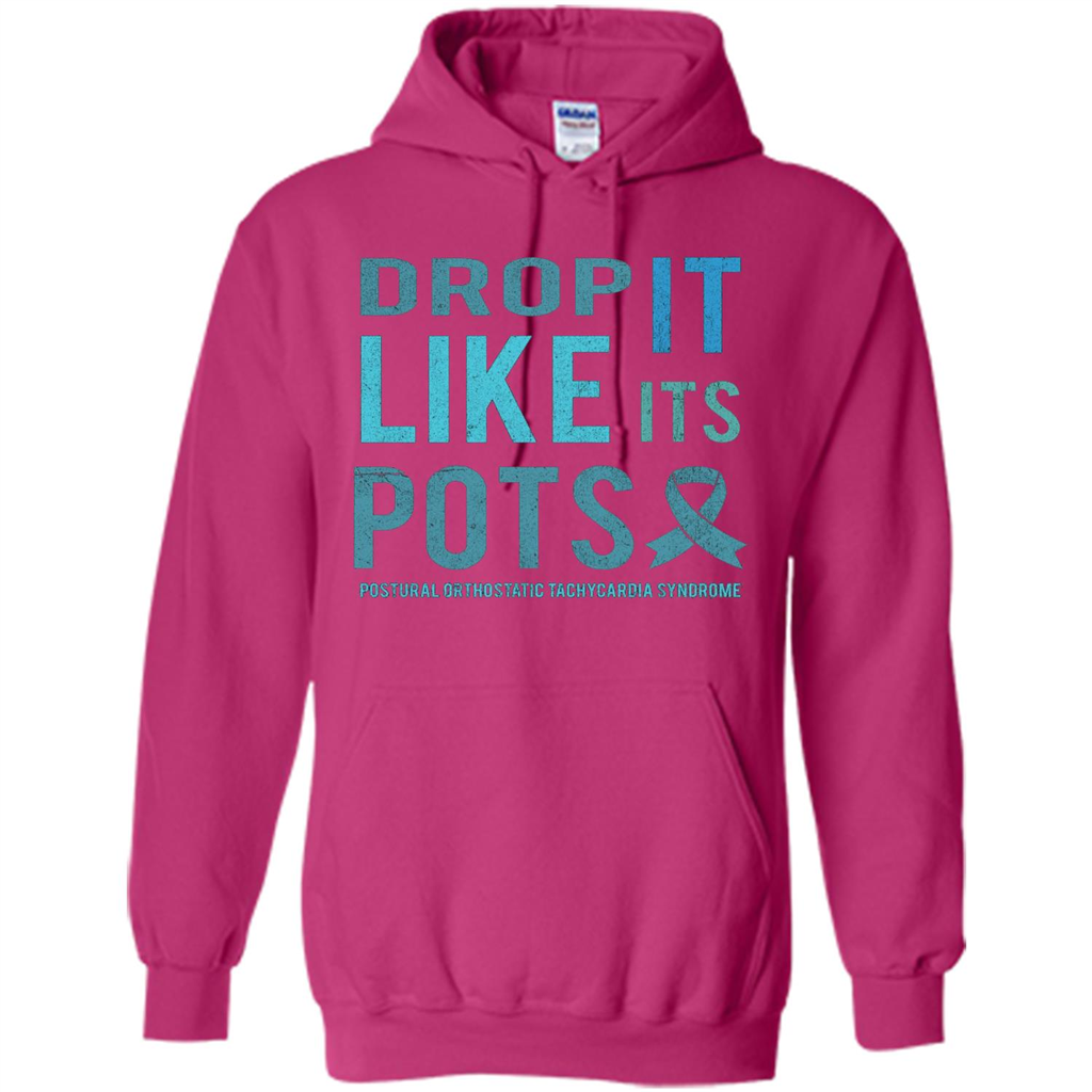 Drop It Like Its POTS T-shirt Heliconia