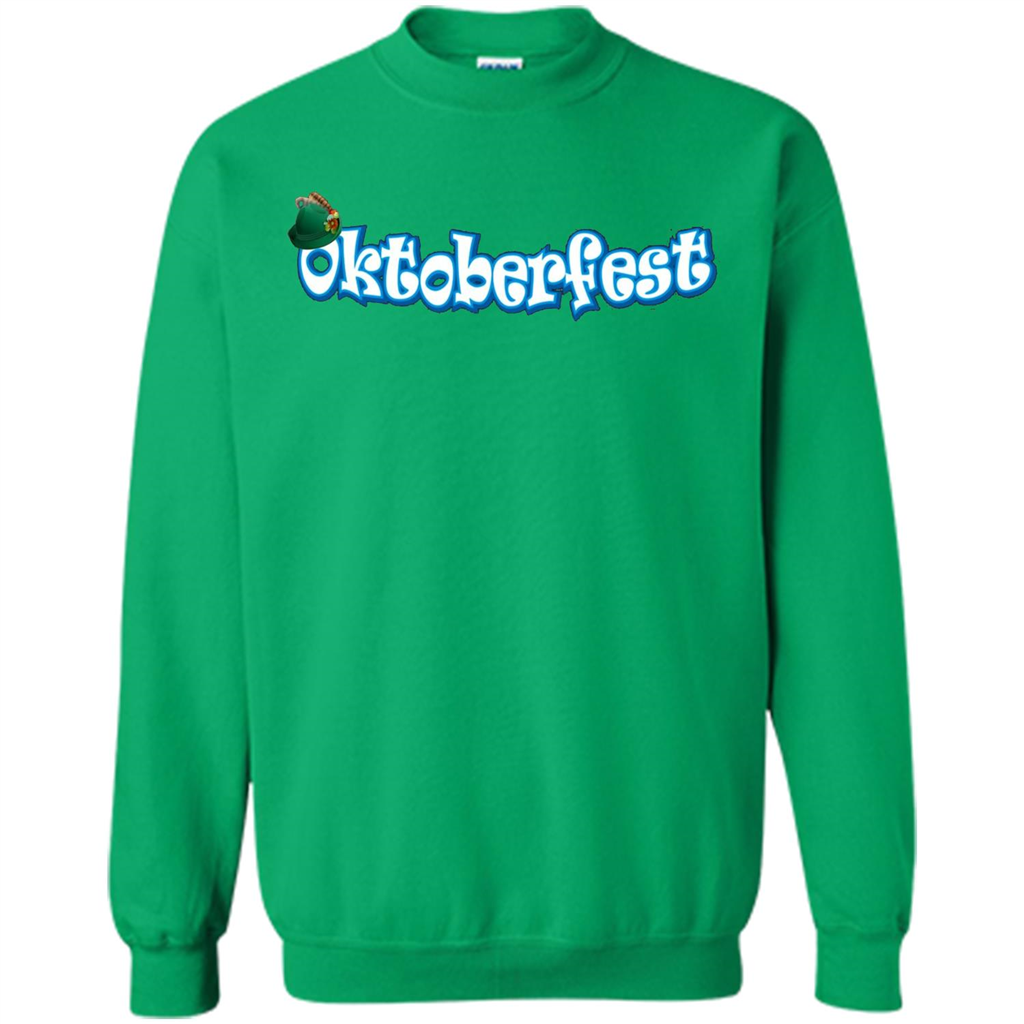 Oktoberfest Tyrolean Hat German T-Shirt Irish Green