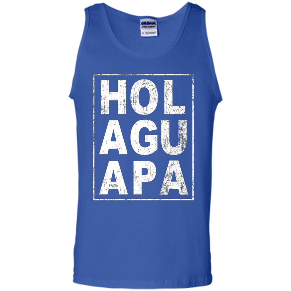 Hola Guapa HOL AGU APA T-shirt Funny Spanish T-shirt Royal