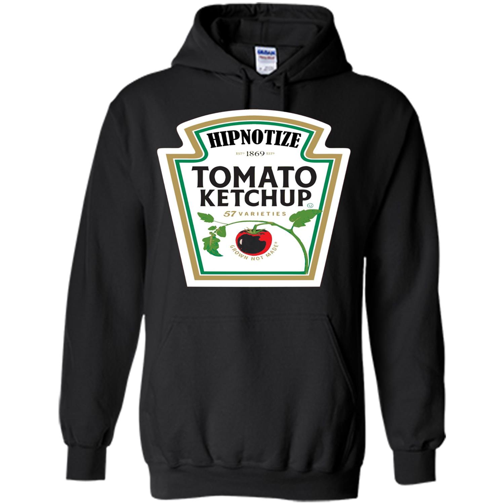 Ketchup Condiment Costume T-shirt Tomato Ketchup 57 Varieties Grown Not Made Black
